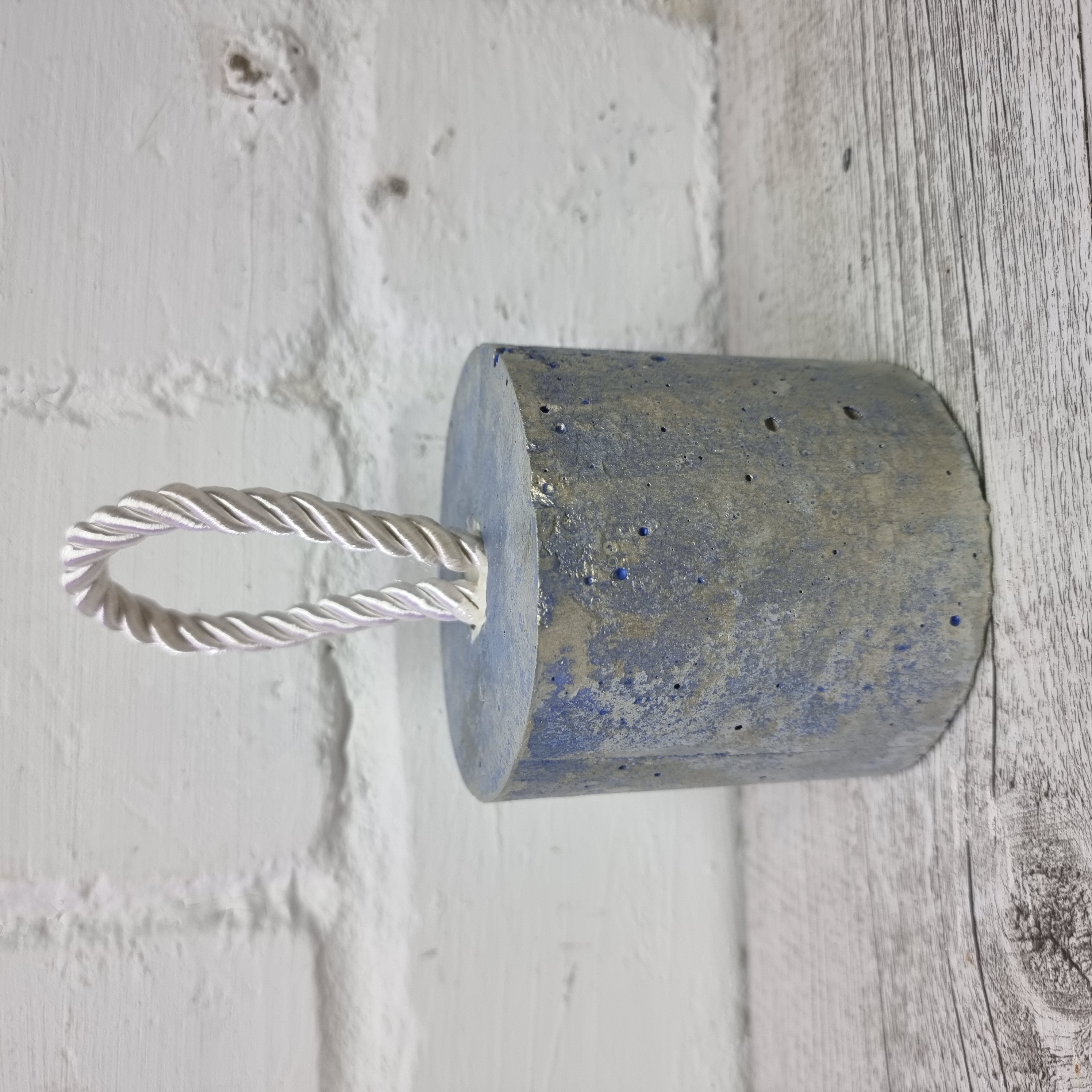 Türstopper Beton aRT© used style Blue Türstopper Beton aRT© used style Blue